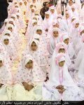 جشن تکلیف ۶۰۰ دانش آموز دختر لارستانی در حسینیه اعظم